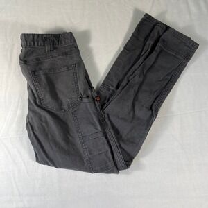 Dovetail Workwear Utility Pants Women 8 Grey Good Canvas Carpenter 32 Inseam